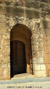 Muralla de Niebla. Puerta del Socorro. Intramuros