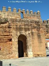 Muralla de Niebla. Puerta del Socorro. Intramuros