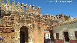 Muralla de Niebla. Puerta del Socorro. Intramuros