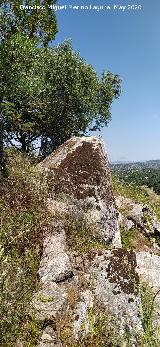 Posible ubicación Piedra Oscilante de la Virgen de la Cabeza. Posible ubicación