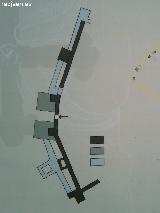 Calatrava la Vieja. Arco Triunfal. Plano