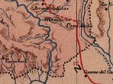 Historia de Pozo Alcn. Mapa 1901