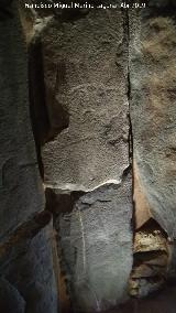 Dolmen de Soto. Petroglifo VI. Ortostato