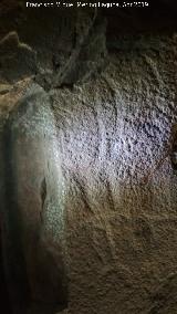 Dolmen de Soto. Petroglifo VI. Grabado superior