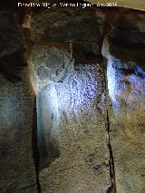 Dolmen de Soto. Petroglifo VI. Parte superior