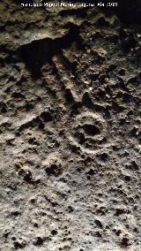 Dolmen de Soto. Petroglifo VIII. 