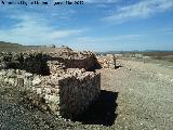 Calatrava la Vieja. Muralla de la Medina. Torreones de la zona norte