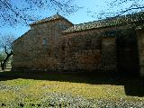 Santuario de Ntra Sra de la Encarnacin. Mezquita. Lateral donde se integran los restos de la mezquita