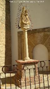 Monumento a la Virgen de la Consolacin. 