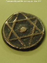 Historia de Sabiote. Moneda marroqu encontrada por Manuel Martos Cobo