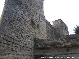 Castillo de Sabiote. Fachada norte