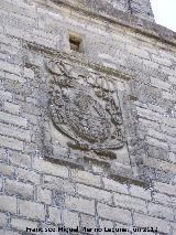 Iglesia de San Pedro. Escudo del campanario