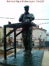 Monumento a Juan Jorge Graubner. Estatua