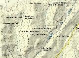 Cortijo de Capellanas. Mapa