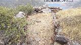 Trincheras del Cerro del Poblado de Confederacin. Puesto de tiro