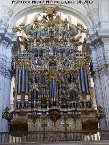 Catedral de Granada. rgano del Evangelio. Parte trasera