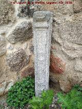 Pilastra. Castillo de la Coracera - San Martn de Valdeiglesias