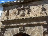 Palacio de Los Marqueses de Camarasa. Detalle de la portada