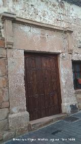 Hospital y Capilla de San Sebastin. Portada