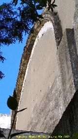 Convento de Ntra Sra de la Victoria. Arco de la capilla
