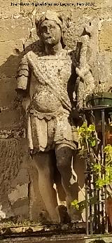 Palacio de los Porceles. Tenante izquierdo