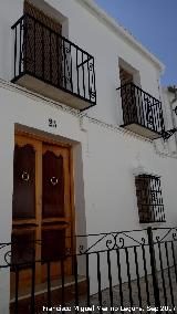 Casa de la Calle Pozo n 21. Fachada