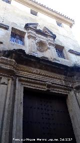 Convento de Santa Clara. Portada de la iglesia