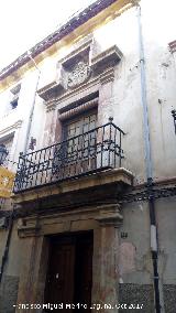 Casa de la Calle de las Monjas n 14. Portada