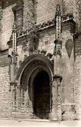 Iglesia de San Isidoro. Portada. Foto antigua