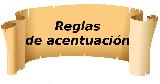 Reglas de acentuacin