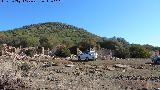 Poblado minero del Cortijo del Toro. Ruinas de casas