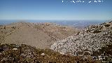 Cerro las Crceles. Desde la ladera del Mgina