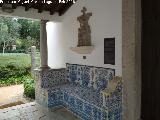 Capilla de San Sebastin. Banco de azulejos