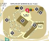 Barrio de la Villa. Plano