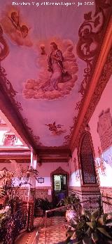 Santuario de los Remedios. Pinturas murales del patio