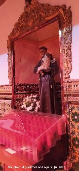 Santuario de los Remedios. Hornacina del patio