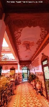 Santuario de los Remedios. Pinturas murales del patio