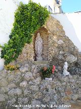 Santuario de los Remedios. Hornacina de la Virgen
