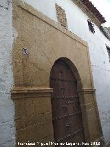 Casa de la Calle Horno de San Pablo n 5. Portada