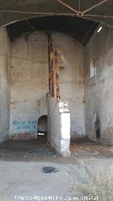 Fundicin La Tortilla. Interior de la nave anexa a la torre de perdigones