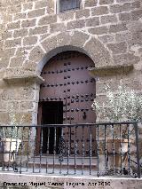 Iglesia de Santiago el Mayor. Puerta trasera