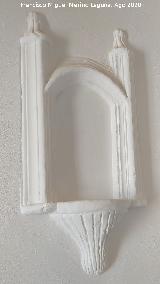 Alc�zar de la Puerta de Sevilla. Hornacina en la Torre del Oro