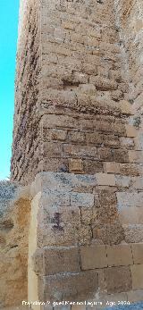 Alc�zar de la Puerta de Sevilla. Sillares