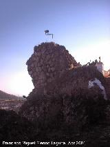 Castillo de Vilches. Torren cado circular