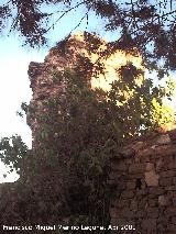 Castillo de Vilches. Restos de muralla