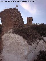 Castillo de Vilches. Torren cado circular