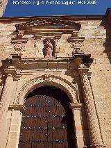 Iglesia de Ntra Sra de la Natividad. Portada