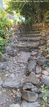 Cortijo de Perovela. Escaleras de la cerca