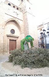 Leyenda del Lagarto de la Malena. Lumbres de San Ant�n