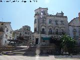 Plaza Mayor. Escaleras